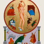 Tev nebūs iekārot sava tuvākā namu. Tev nebūs iekārot sava tuvākā sievu, nedz viņa kalpu, nedz viņa kalponi, nedz viņa vērsi, nedz viņa ēzeli, nedz kaut ko, kas tavam tuvākam pieder.