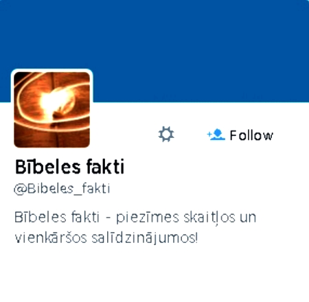 bībeles fakti