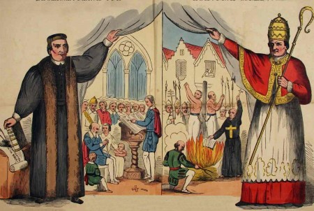 Būtiskās atšķirības starp Lutera mācību un Romas katoļu mācību
