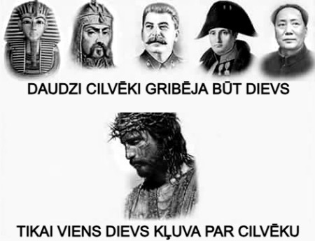 Cilvēka grēcīgā vēlme būt kā Dievam