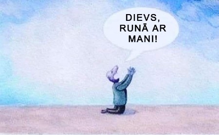 Dievs ar mums runā