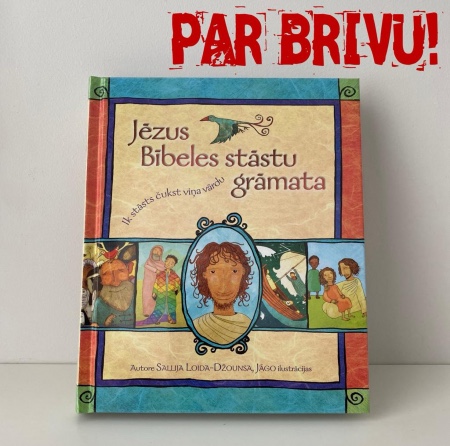 Jēzus Bībeles stāstu grāmata par brīvu