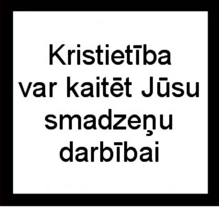 kristietība nogalina
