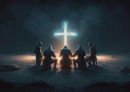 Kristietis atrodas ienaidnieku vidū