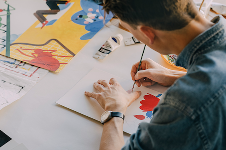 Laikmetīgi attēlotie desmit baušļi