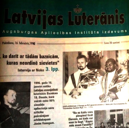 Latvijas Luterānim 20 gadi