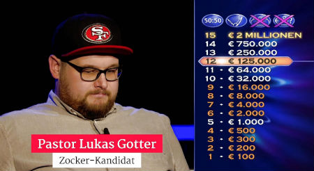 mācītājs Lūkass Guters piedalās TV šovā