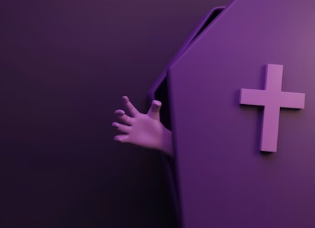 Tikai Kristus pārvar nāvi